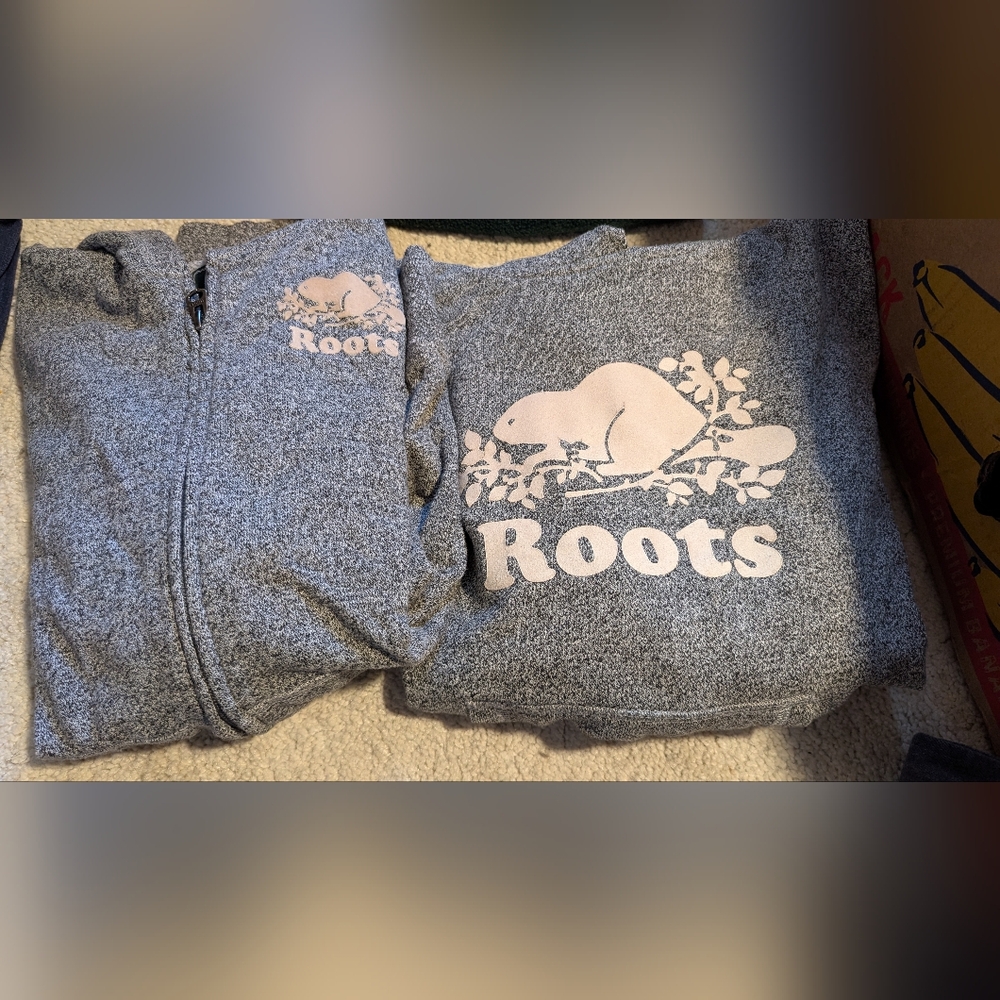 Roots Kids Heather Gray Pullover